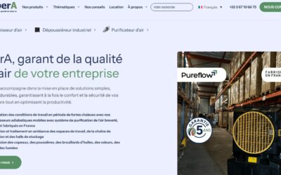 OberA supprime les poussières et polluants de vos espaces de travail en milieu industriel