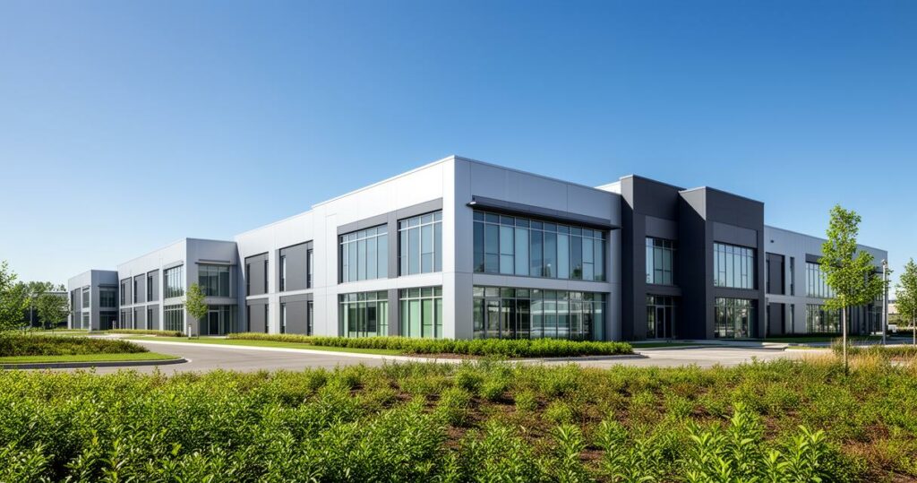 bâtiment modulaire industrie