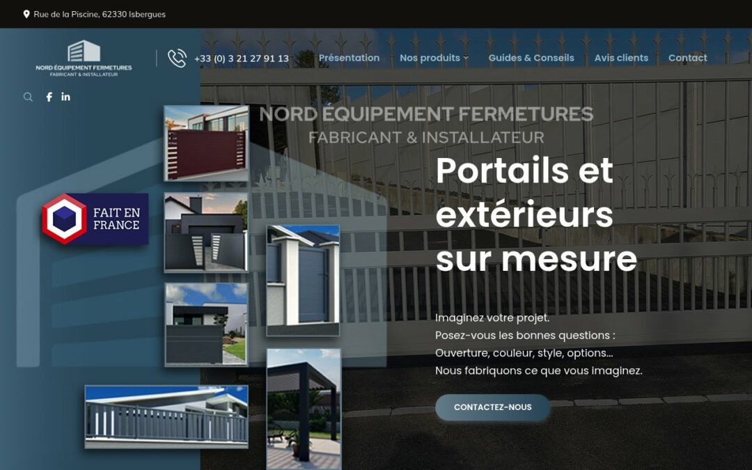 nord équipement fermeture